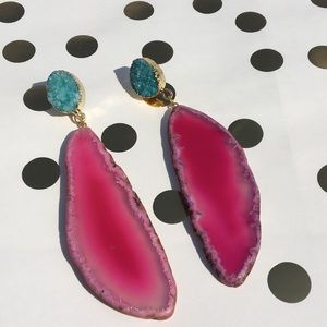 Geode Agate Drops